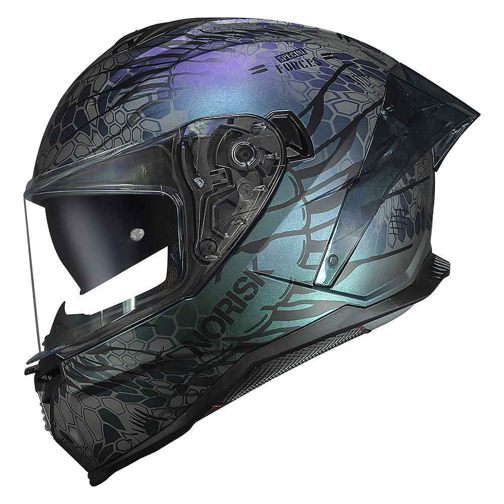 CAPACETE NORISK STRADA 2 COBRA AZUL
